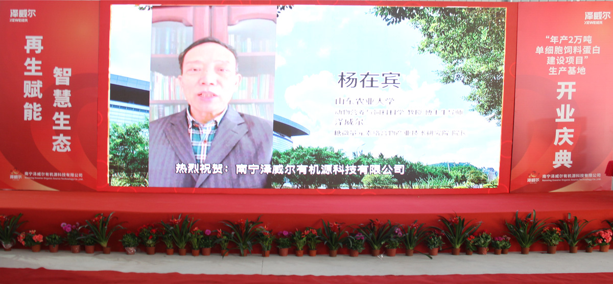 年產(chǎn)2萬噸單細(xì)胞飼料蛋白項(xiàng)目-楊在賓老師