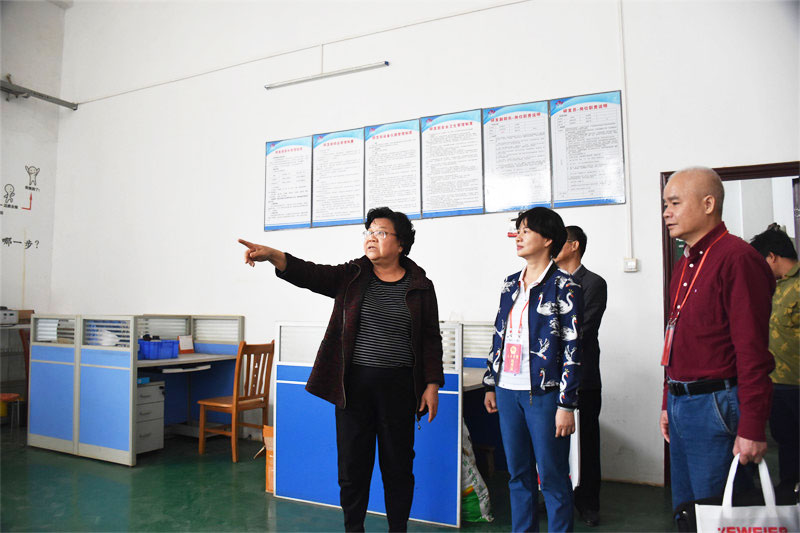 良慶區(qū)人大常委會(huì)檢查組蒞臨有機(jī)微量元素廠(chǎng)家澤威爾檢查指導(dǎo)