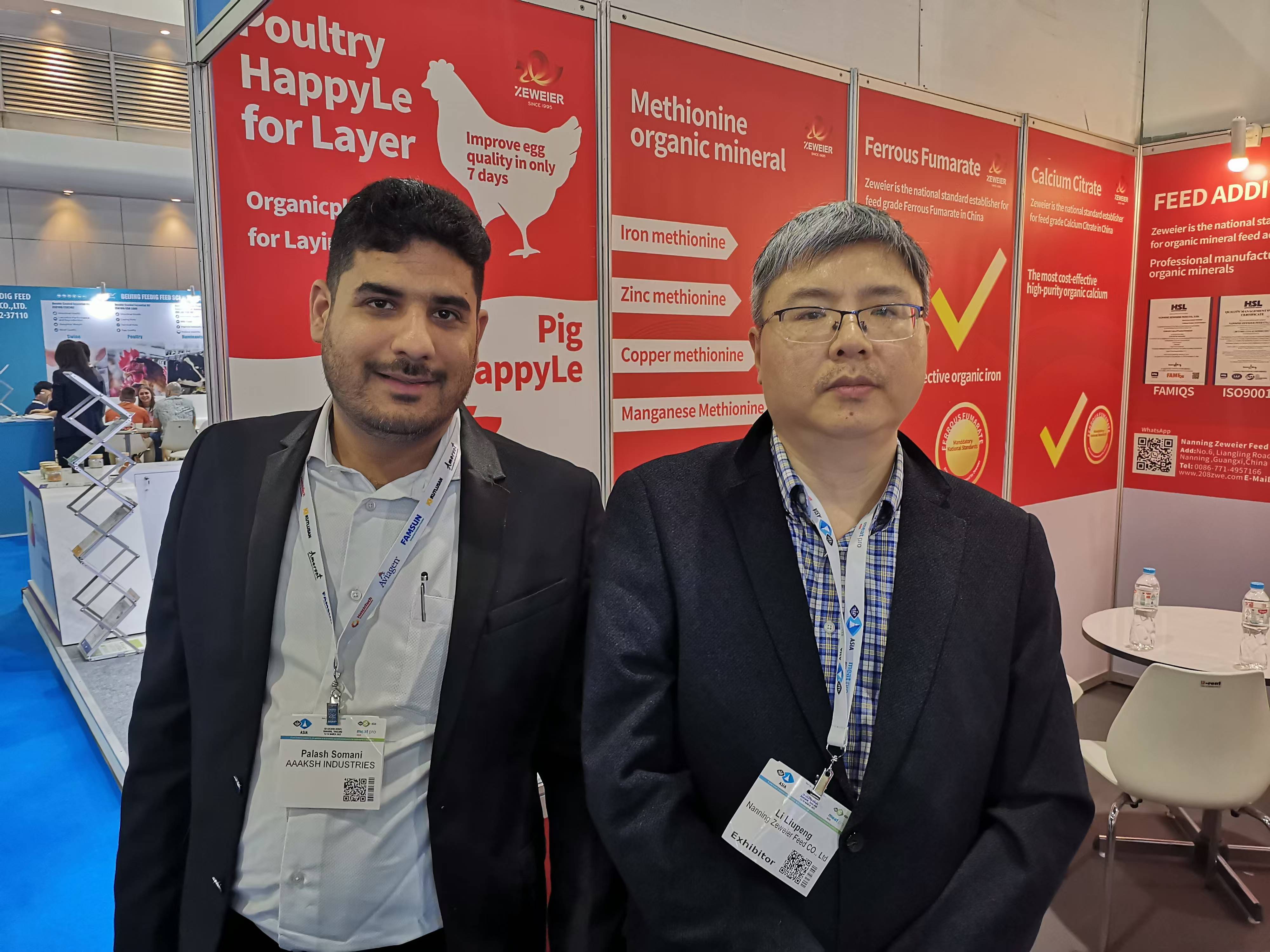 澤威爾參加泰國VIV國際畜牧展